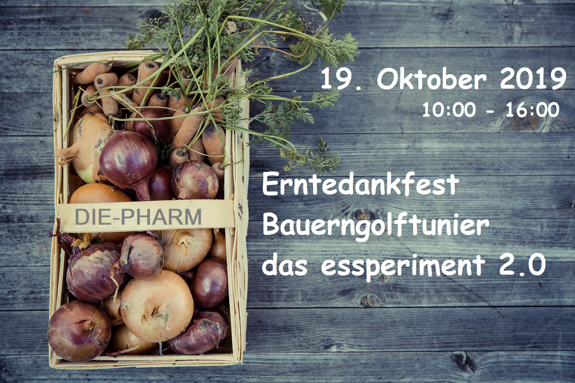 Erntedankfest, Bauerngolftunier, das essperiment 2.0